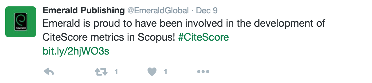 Emerald Group Tweet